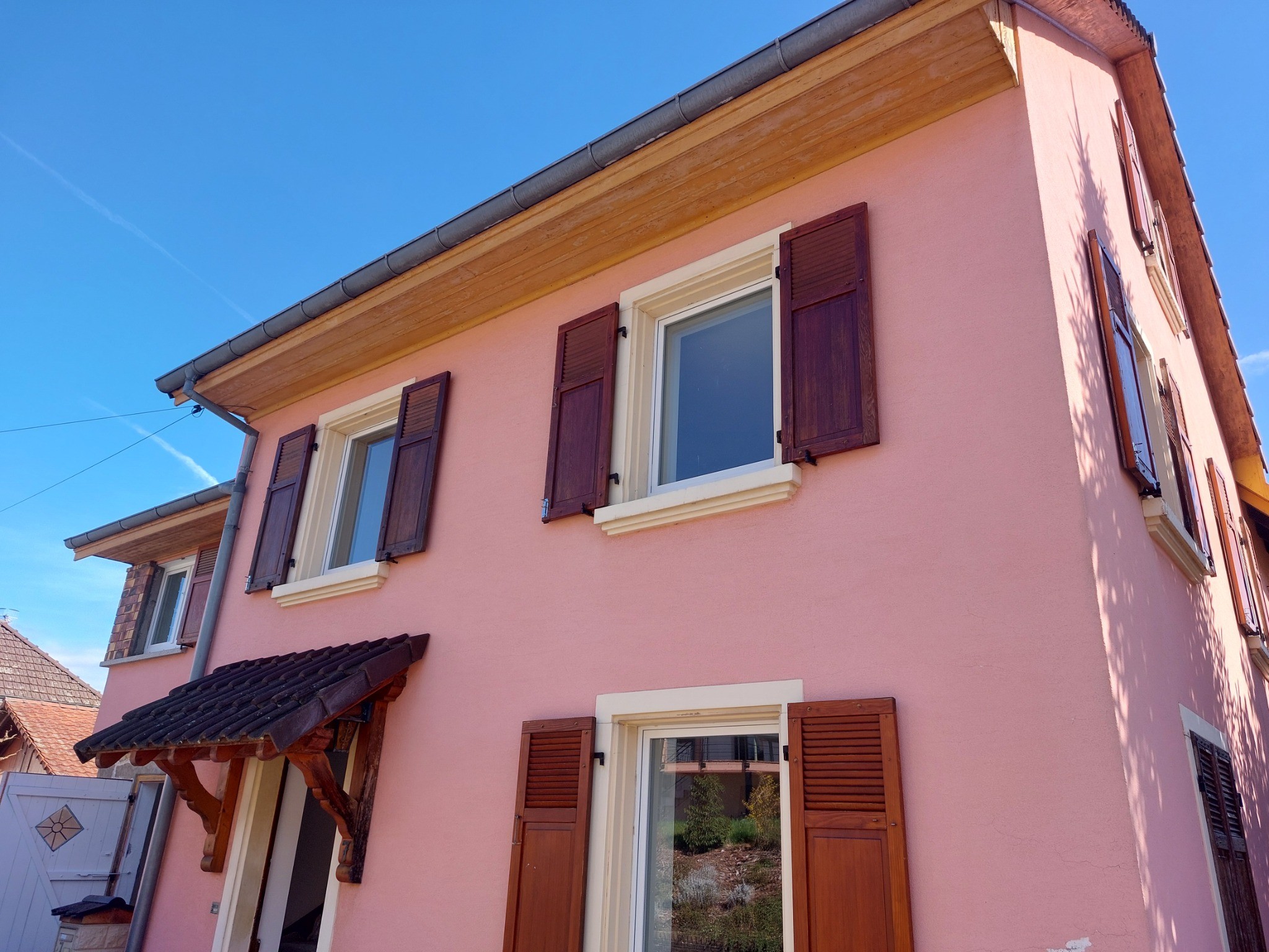 Haus Frontalansicht